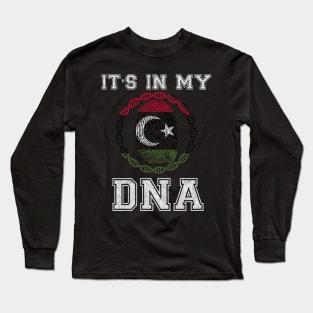 Libya  It's In My DNA - Gift for Libyan From Libya Long Sleeve T-Shirt